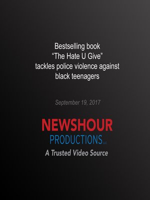 cover image of Bestselling Book 'The Hate U Give' Tackles Police Violence Against Black Teenagers